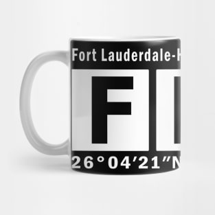 FLL Airport, Fort Lauderdale-Hollywood International Airport Mug